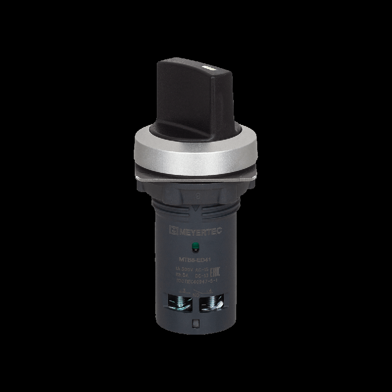 переключатель на 2 положения с возвратом короткая ручка 1no ip65 пластик mtb8-ed41 овен 151259 от BTSprom.by