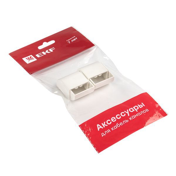  Заглушка 25х16 бел. Plast PROxima (уп.4шт) EKF ecw-25-16x4 фото в каталоге от BTSprom.by