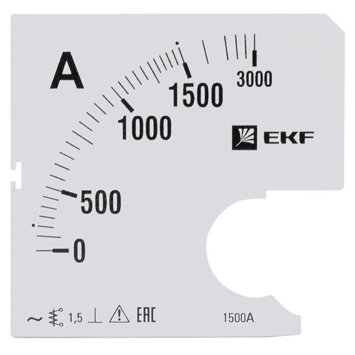 шкала сменная для a961 1500/5а-1.5 proxima ekf s-a961-1500 от BTSprom.by