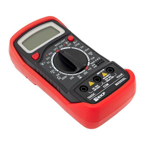  Мультиметр цифровой MAS830L Master EKF In-180701-pm830L фото в каталоге от BTSprom.by
