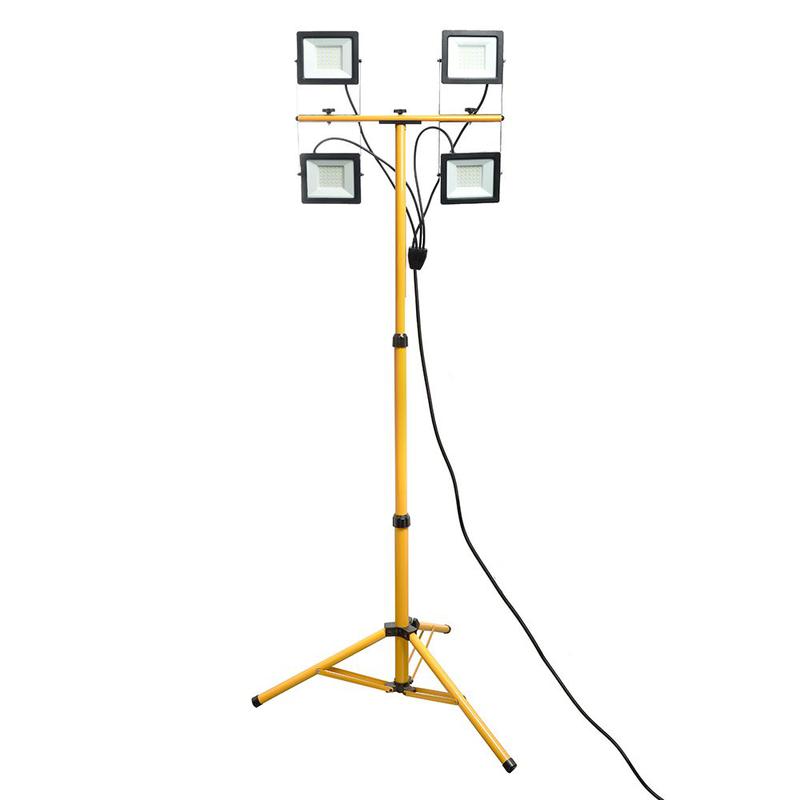 прожектор ll-506 4х50вт 6400к ip65 220в на штативе черн. feron 48507 от BTSprom.by