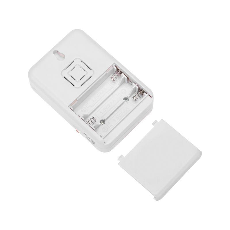  Звонок беспроводной дверной переливающийся 38 мелодий IP44 бел./красн. Rexant 73-0016 фото в каталоге от BTSprom.by