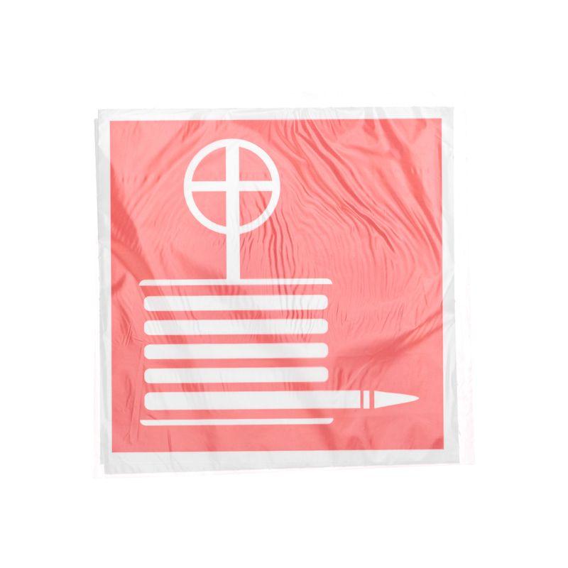  Наклейка знак пожарной безопасности "Пожарный кран" 150х150мм Rexant 56-0055-1 фото в каталоге от BTSprom.by