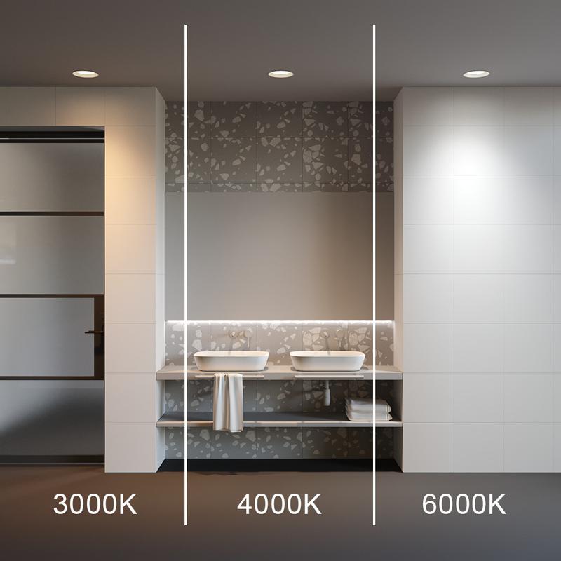  Светильник Okno 24Вт 3000-4000-6000К IP44 100град. встраив. Maytoni DL055-24Вт3-4-6K-W фото в каталоге от BTSprom.by