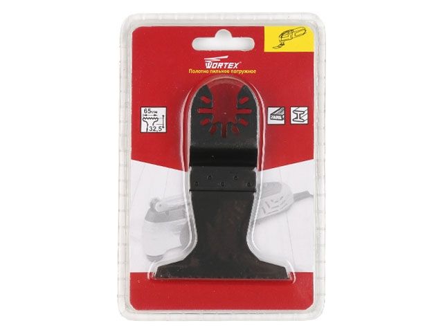 полотно пильное погружное 65 мм по дереву и металлу wortex (подходит к wortex sm 2830 e, sm 3233 qe, csm 3020 и molot msm 3125, а также makita, sturm, зубр и др) sb02a653318 от BTSprom.by