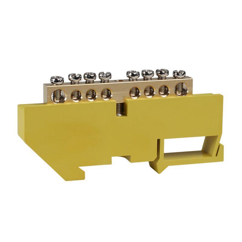 шина нулевая с изолятором optikit bb-d-pe-din-8-6х9 желт. кэаз 277857 от BTSprom.by