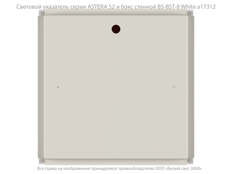  Указатель световой BS-ASTERA-10-S2-ELON Белый свет a26857 фото в каталоге от BTSprom.by