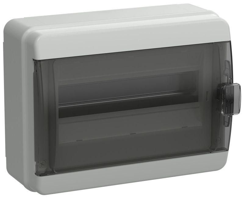 корпус кмпн-12 tekfor ip65 черн. прозр. дверь пластик. iek tf5-kp72-n-12-65-k03-k02 от BTSprom.by