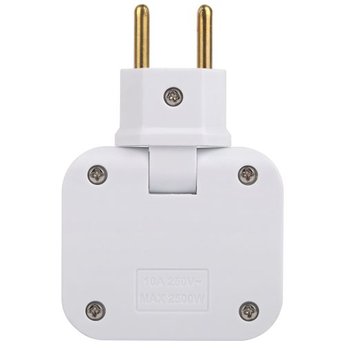  Разветвитель электрический 3-м 10А SPF-3-FL поворотн. бел. Эра Б0069088 фото в каталоге от BTSprom.by