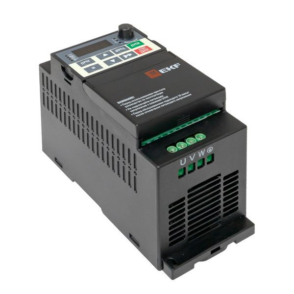  Преобразователь частоты 0.75кВт 1х230В VECTOR-80 Basic EKF VT80-0R7-1 фото в каталоге от BTSprom.by