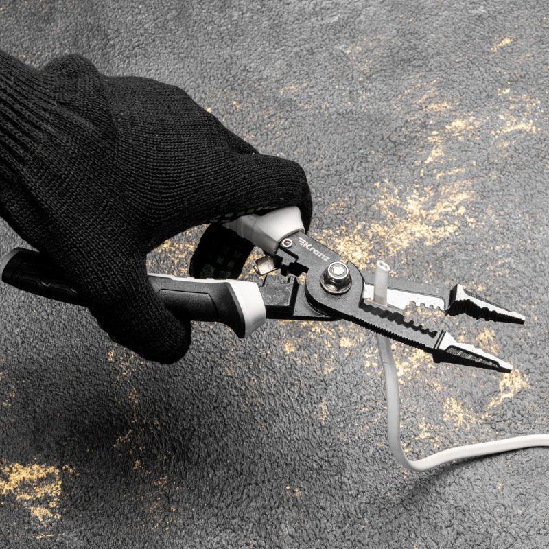  Плоскогубцы профессиональные многофункциональные 200мм Kranz KR-12-4655-5 фото в каталоге от BTSprom.by