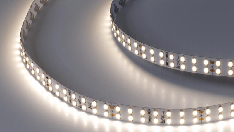 лента светодиодная про 2835 196 led/м 20 вт/м 24в ip20 нейтр. бел. (уп.5м) swg pro 00-00014893 от BTSprom.by