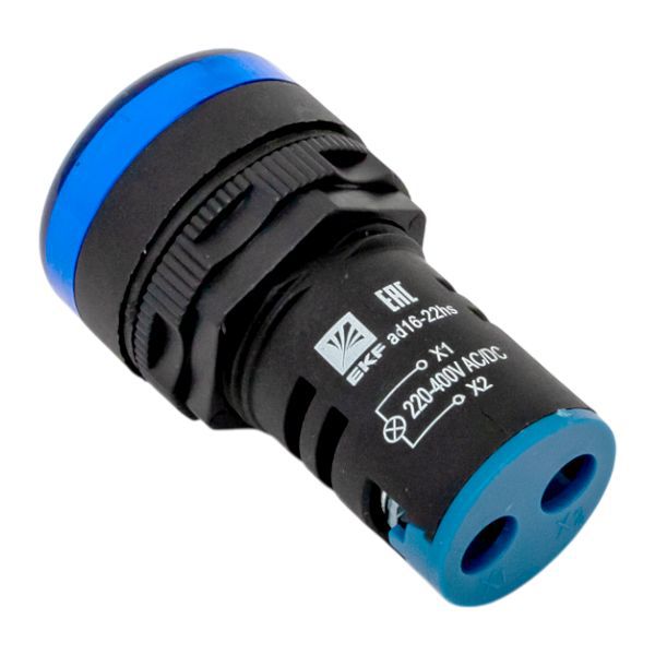  Матрица светодиодная AD16-22HS 220-400В AC/DC син. EKF ledm-ad16-b-230acdc фото в каталоге от BTSprom.by