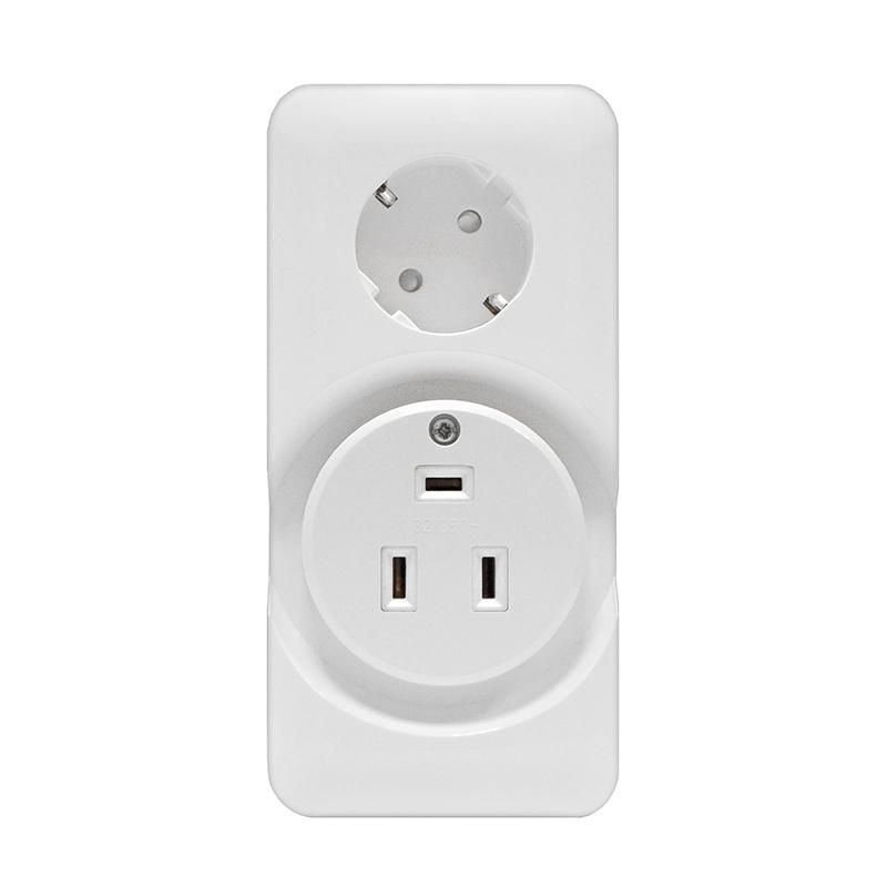 розетка 2-м комбинированная для электроплиты 32а + розетка с/з 16а 250в бел. universal 5310 от BTSprom.by