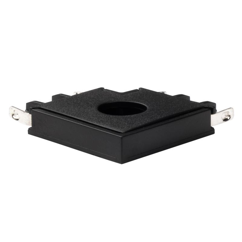  Коннектор MTR16 CL-BL L-обр. накладной шинопровод низковольтный Pro черн. JazzWay 5057296 фото в каталоге от BTSprom.by