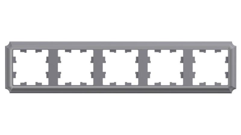 рамка 5-м atlasdesign antique универс. сталь se atn100905 от BTSprom.by