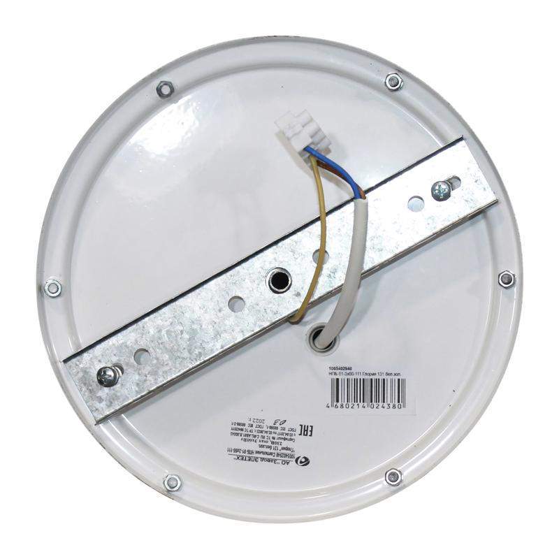  Светильник "Глория" 131 (плафон Ландыш) НПБ 01-3х60-111 Е14 [ИМ] потолочн. бел./зол. Элетех 1005405109 фото в каталоге от BTSprom.by