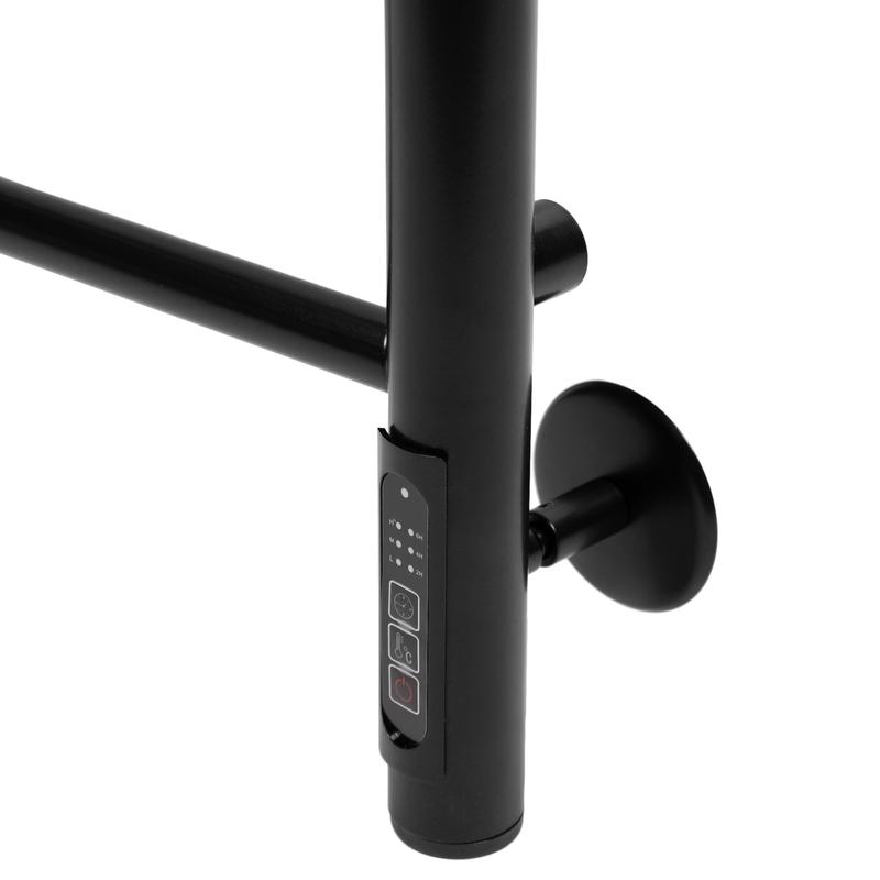  Полотенцесушитель Classic black П6 450х650 электро new встроен. диммер Royal Thermo НС-1442597 фото в каталоге от BTSprom.by