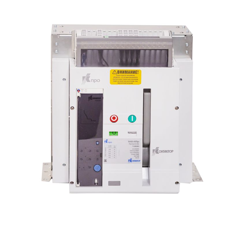 выключатель автоматический воздушный протон e 25 gf 50ка стационарное исполнение 3п 2000а контактор 7006090 от BTSprom.by