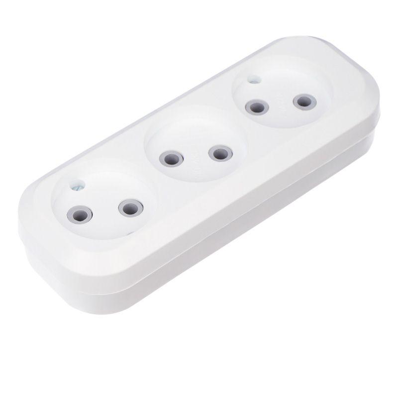 колодка удлинителя 3-м без заземл. rexant 11-8703 от BTSprom.by