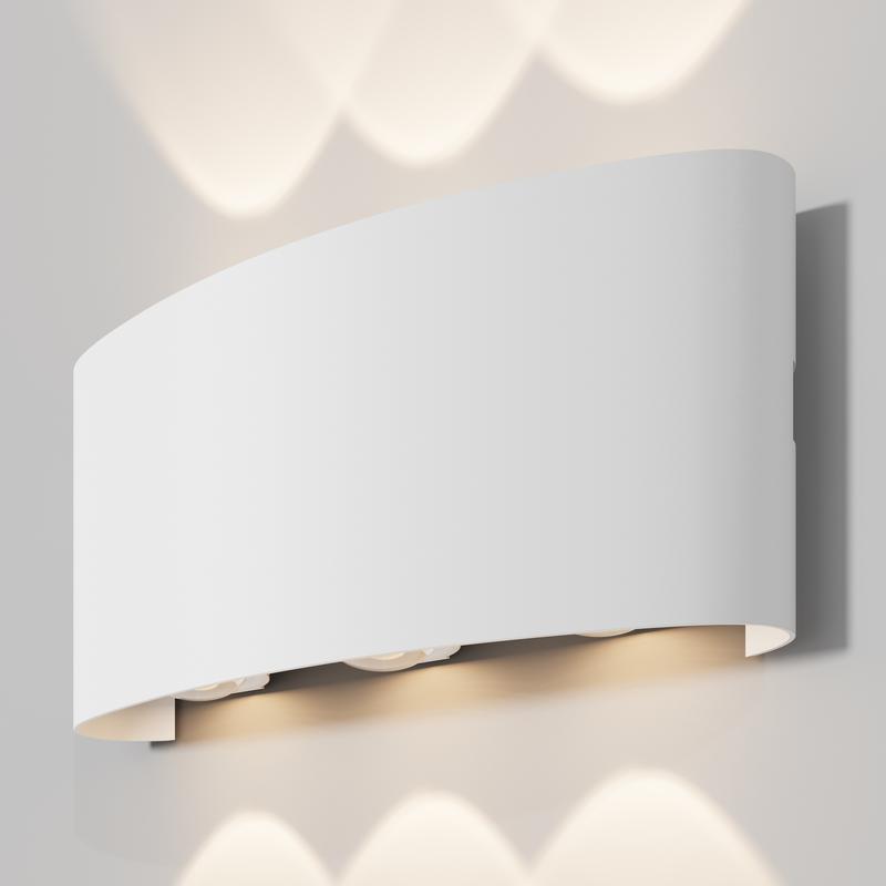 светильник светодиодный strato 6вт 3000к ip54 архитектурная подсветка maytoni o417wl-l6w3k от BTSprom.by