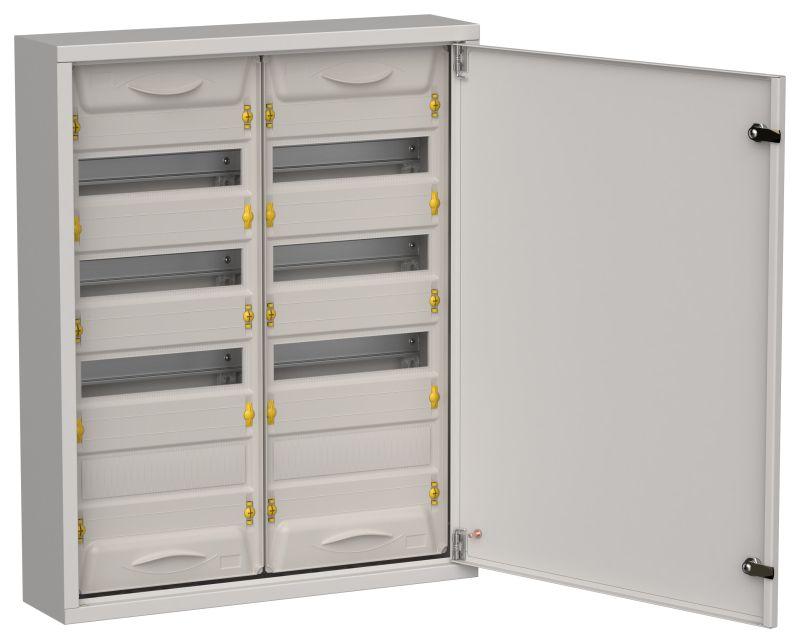 корпус щрн-96 (2х48) titan 5 710х570х140 ip31 метал. сер. iek ti5-50-n-2x048-31-7035 от BTSprom.by