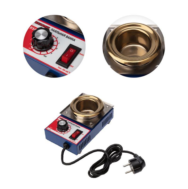  Ванна паяльная модель R50 150Вт d50мм 200-480град.C Rexant 09-9030 фото в каталоге от BTSprom.by