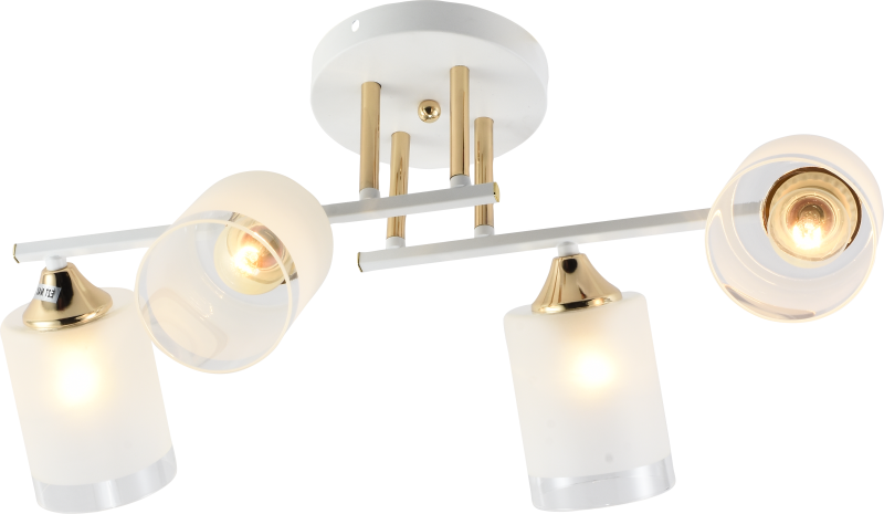 люстра georgiana 9144-203 4хе27 60вт модерн rivoli б0055878 от BTSprom.by