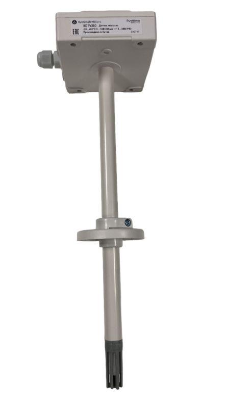 датчик влажности и температуры канальный 4-20ма -20-80град.c ntc10k 200мм 24в se sdhctn200 от BTSprom.by