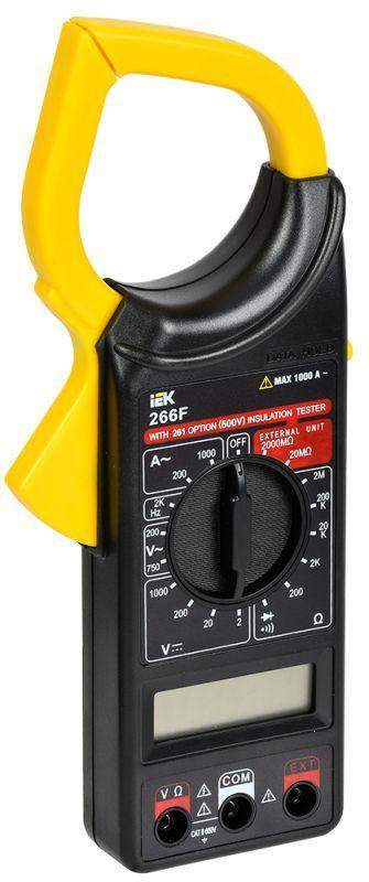 клещи токоизмерительные expert 266f iek tcm-1f-266 от BTSprom.by