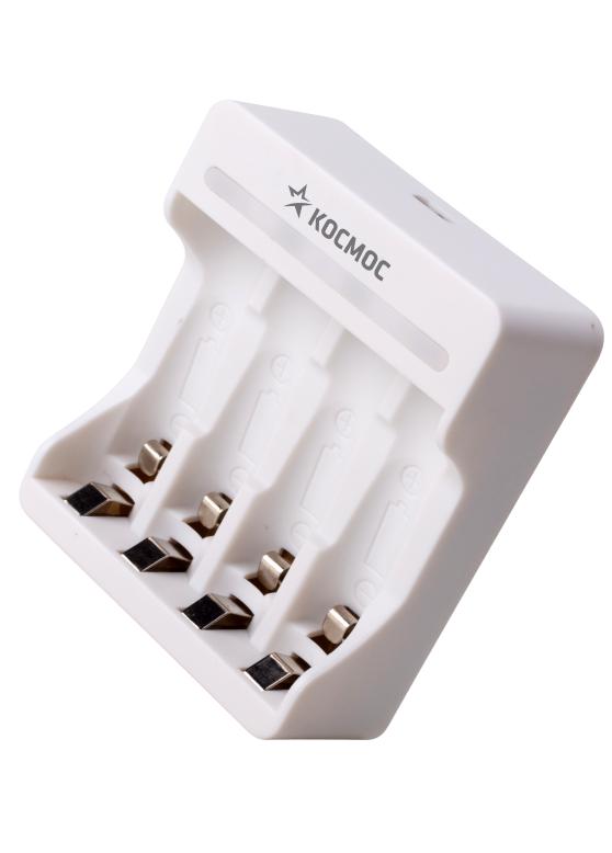 устройство зарядное для аккум. батареек aa; aaa 4 слота космос koc803usb от BTSprom.by