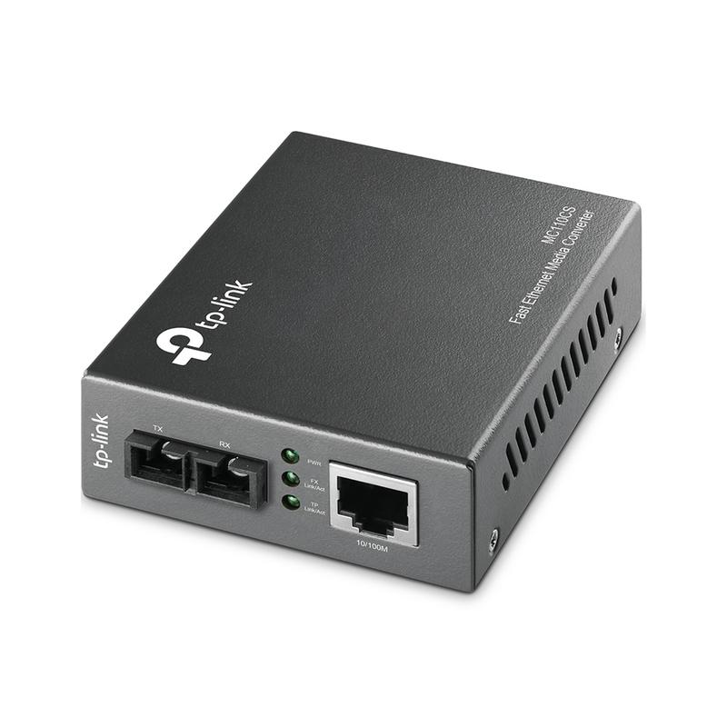 медиаконвертер mc110cs 10/100m rj45 ports tp-link 1215101 от BTSprom.by