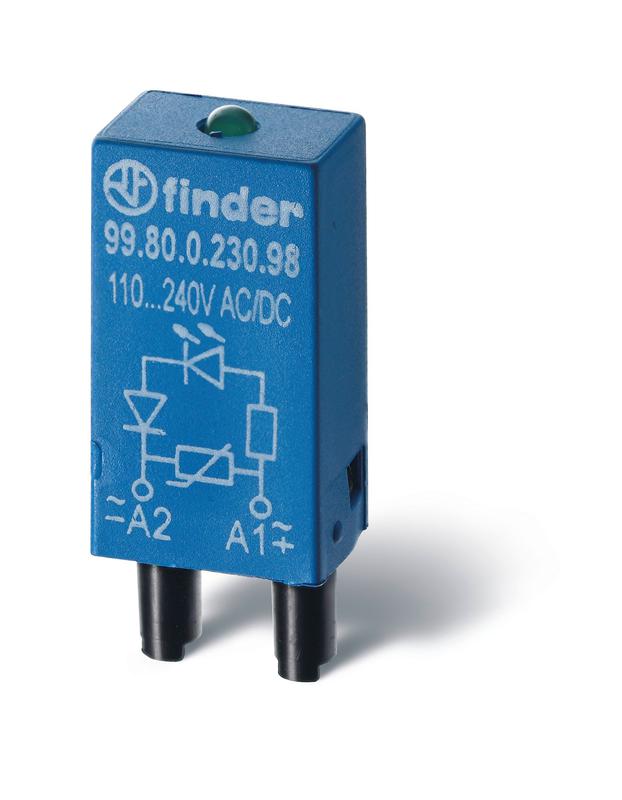 модуль защиты шунтирующее сопротивление 110...240в ac finder 9980823007 от BTSprom.by