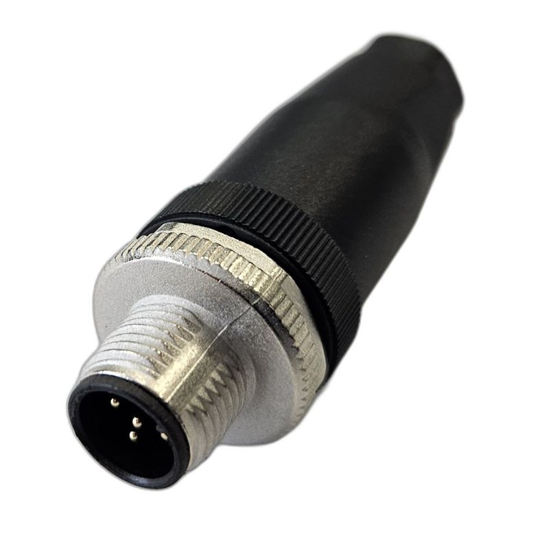 разъем штыревой м12 5a винт прямой резьба pg7 кабельная часть сцм120015-05a пластик. стэз 185200120 от BTSprom.by