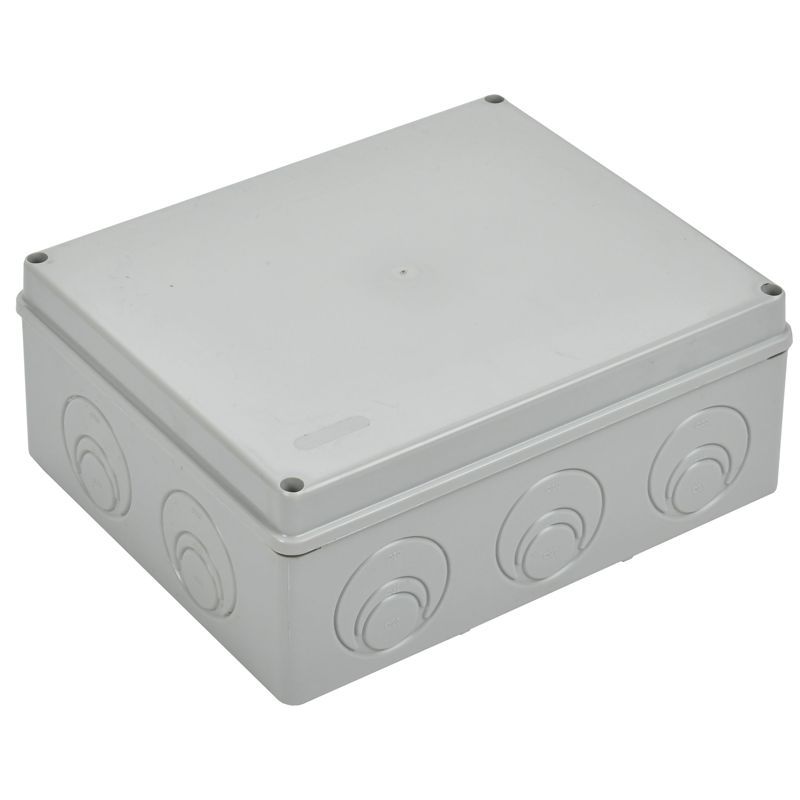  Коробка распаячная ОП 240х195х90 IP55 КМ41342 монт. плата IEK UKO10-240-195-090-K52-55 фото в каталоге от BTSprom.by