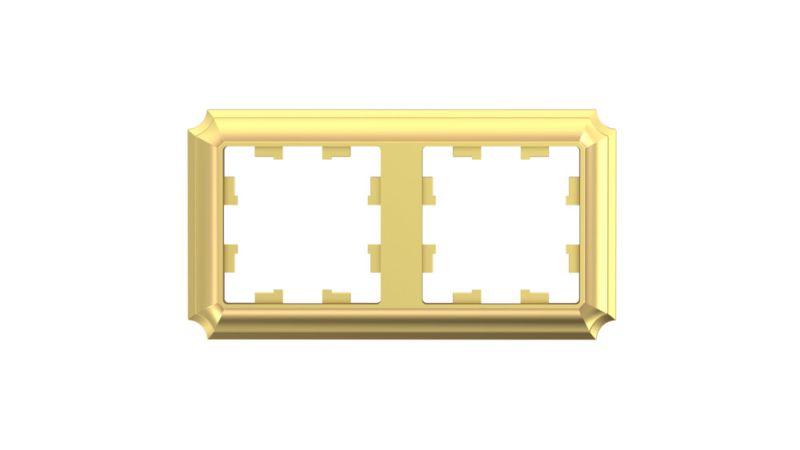 рамка 2-м atlasdesign antique универс. зол. se atn101602 от BTSprom.by