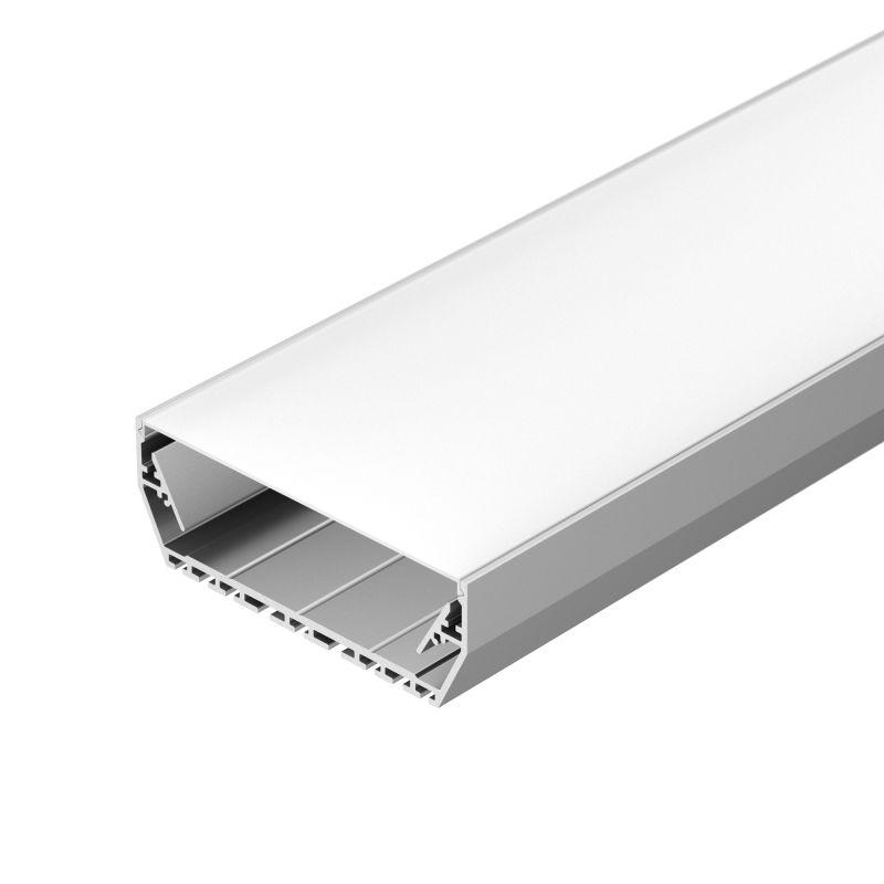 профиль с экраном alu-power-116-2000 anod+frost 2м алюминий arlight 021941 от BTSprom.by