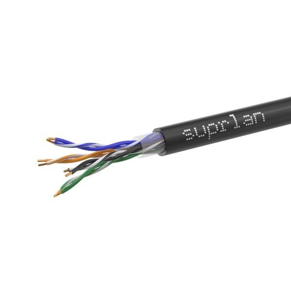 кабель витая пара u/utp кат.5e 4х2х24awg solid cu pe out. median 305м (м) suprlan 01-0335-1 от BTSprom.by
