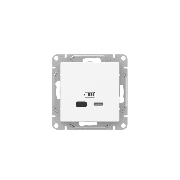 розетка сп эпика usb-с быстрая механизм бел. ekf up1-sow-usbcf от BTSprom.by