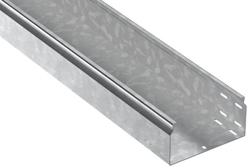 Лоток листовой неперфорир. 100х200 L2000 сталь 2.0мм HDZ ESCA 7 IEK CLN10-100-200-200-2-HDZ от BTSprom.by