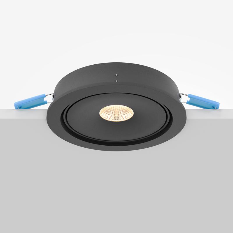  Светильник Move 9Вт 3000-4000-6000К 36град. встраив. Maytoni DL060-9W3-4-6K-B фото в каталоге от BTSprom.by