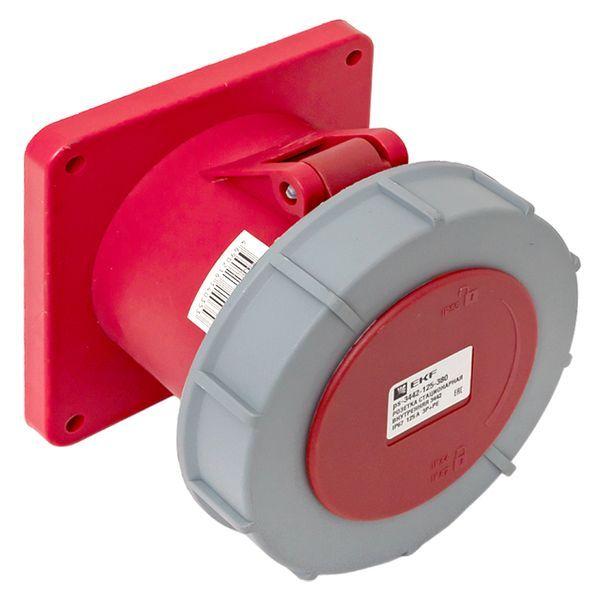  Розетка стационарная внутренняя 3442 3Р+РЕ 125А 380В IP67 PROxima EKF ps-3442-125-380 фото в каталоге от BTSprom.by