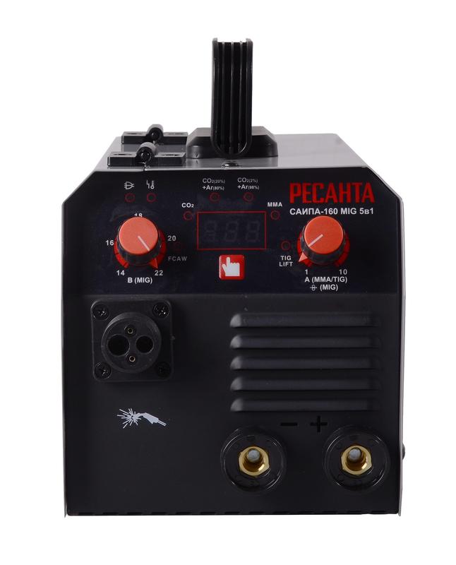  Инвертор сварочный полуавтомат. САИПА-160 MIG 5в1 Ресанта 65/188 фото в каталоге от BTSprom.by