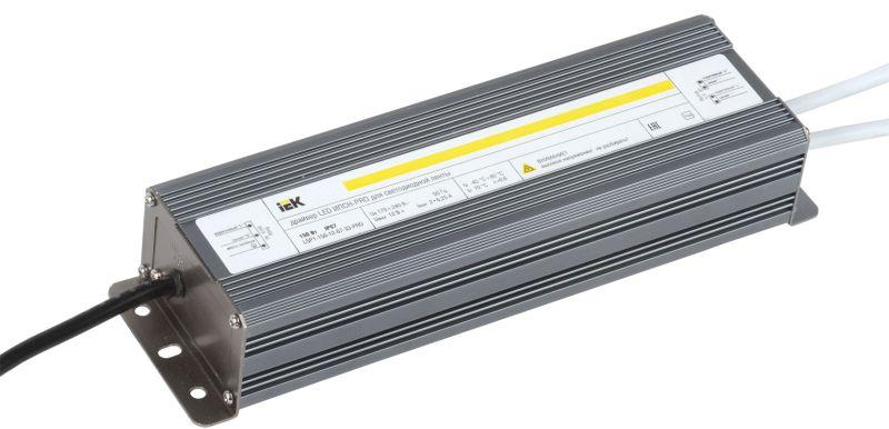 драйвер led ипсн-pro 5050 150вт 12в блок-шнуры ip67 iek lsp1-150-12-67-33-pro от BTSprom.by