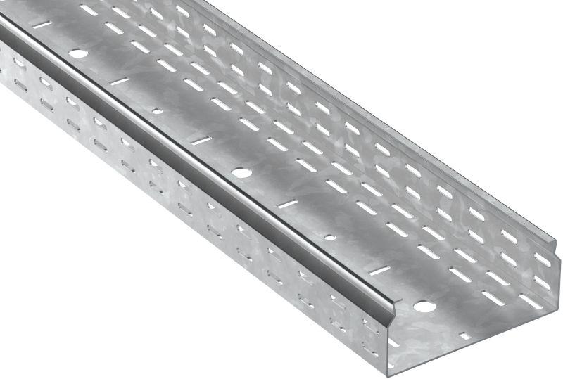 Лоток листовой перфорир. 80х200 L3000 сталь 2.0мм HDZ ESCA 7 IEK CLP10-080-200-200-3-HDZ от BTSprom.by