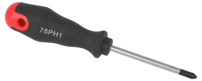 отвертка ph 1х75мм крестовая двухкомпонентн. рукоятка эра б0055840 от BTSprom.by