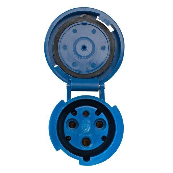  Розетка кабельная 63А 220В (233) 2P+РЕ IP67 EKF ps-233-63-220 фото в каталоге от BTSprom.by