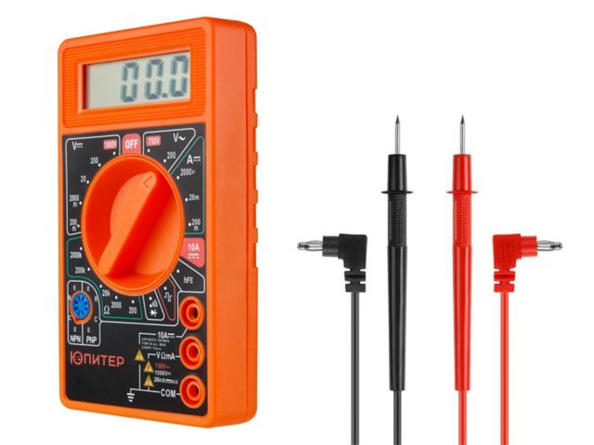  Мультиметр цифровой 832 Юпитер (ЮПИТЕР) JP9106 фото в каталоге от BTSprom.by