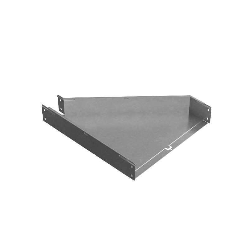 Переходник для лотка левый 100х100-500мм "ПЛЮС" HD85 КМ PL17858 от BTSprom.by