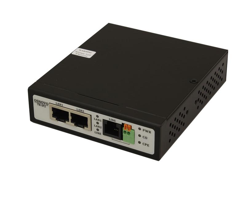 удлинитель tr-ip2 ethernet (vdsl) на 2 порта до 3000м osnovo 10441 от BTSprom.by